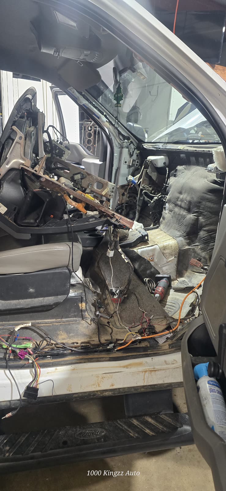 Truck door and interior repair