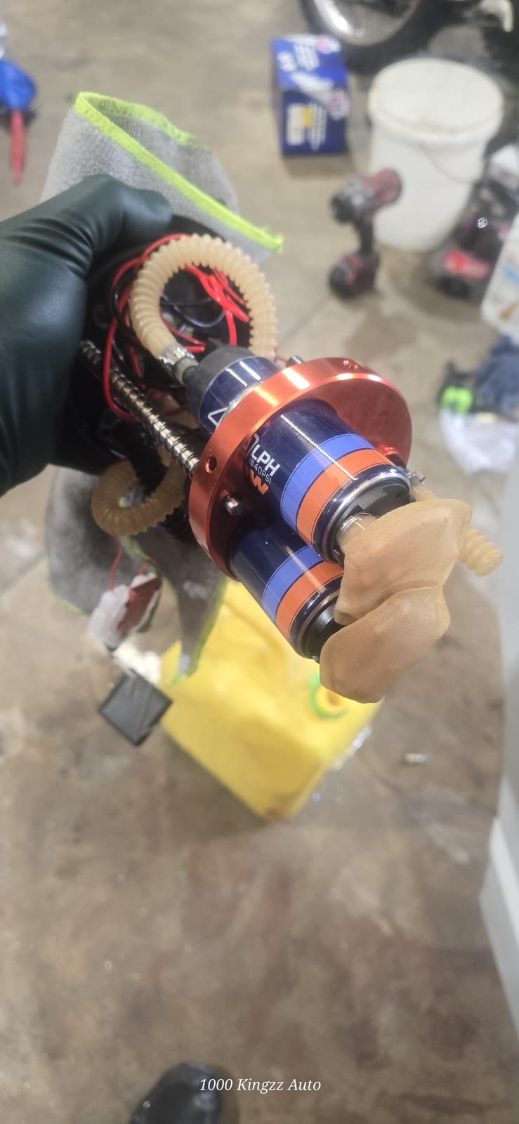 Fuel pump assembly rebuild